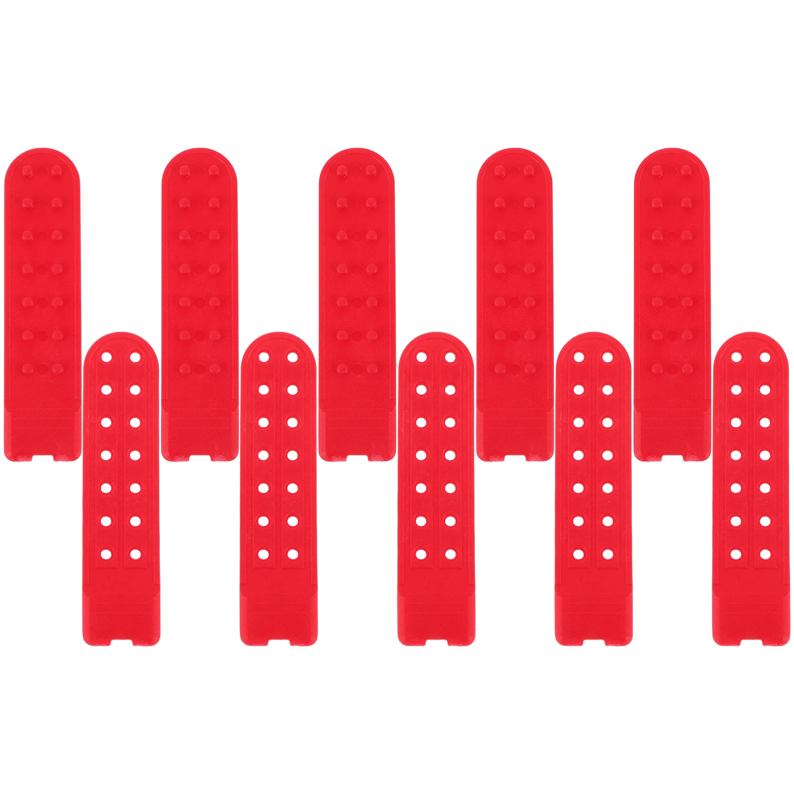 5 Sets Buckles 7 Holes Snapback Extender Adjustable Portable Cap Supplies Plastic Portable Hat Straps Hat Straps Replacement
5 Sets Buckles 7 Holes Snapback Extender Adjustable Portable Cap Supplies Plastic Portable Hat Straps Hat Straps Replacement