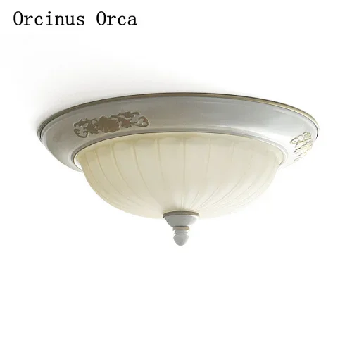 American antique white carved ceiling lamp living dining room bedroom European simple LED glass ceiling lamp
American antique white carved ceiling lamp living dining room bedroom European simple LED glass ceiling lamp