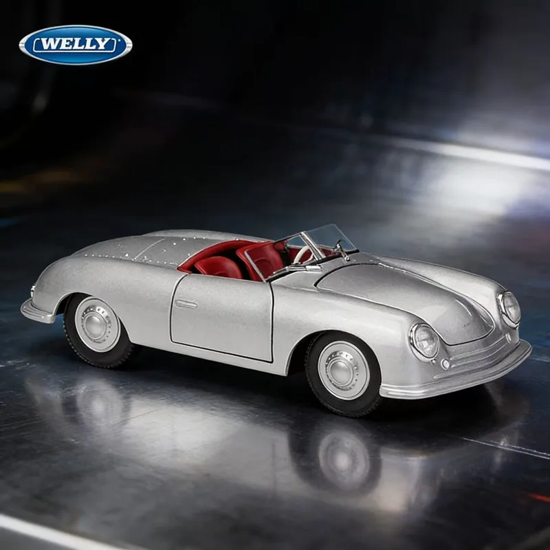 New WELLY 1:24 1948 Porsche 356 No. 1 Roadster Alloy Model Car Simulation Decoration Collection Gift Toy Diecast Model Boy Toy
New WELLY 1:24 1948 Porsche 356 No. 1 Roadster Alloy Model Car Simulation Decoration Collection Gift Toy Diecast Model Boy Toy