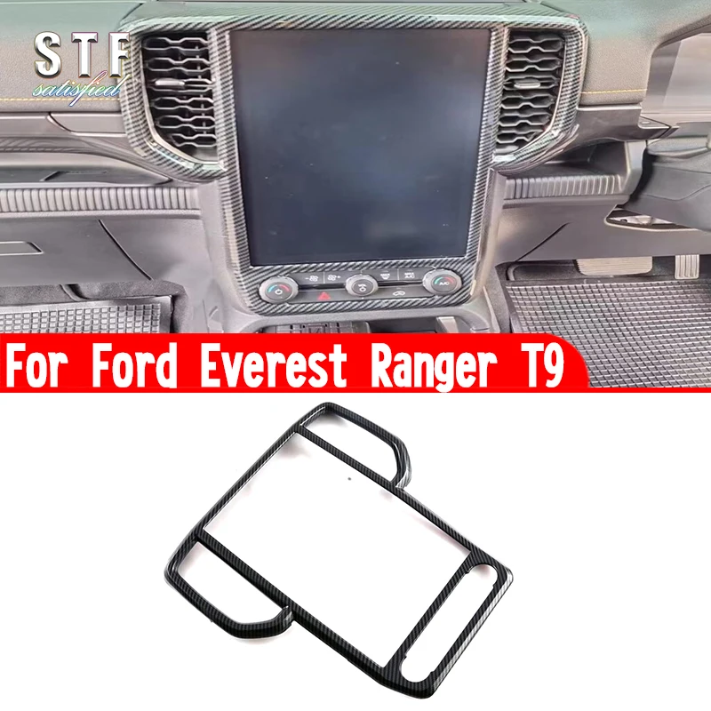 Для Ford Everest Ranger T9 2023 2024, автомобильные аксессуары, ABS, внутренняя отделка центрального экрана управления, наклейки на молдинги
Для Ford Everest Ranger T9 2023 2024, автомобильные аксессуары, ABS, внутренняя отделка центрального экрана управления, наклейки на молдинги