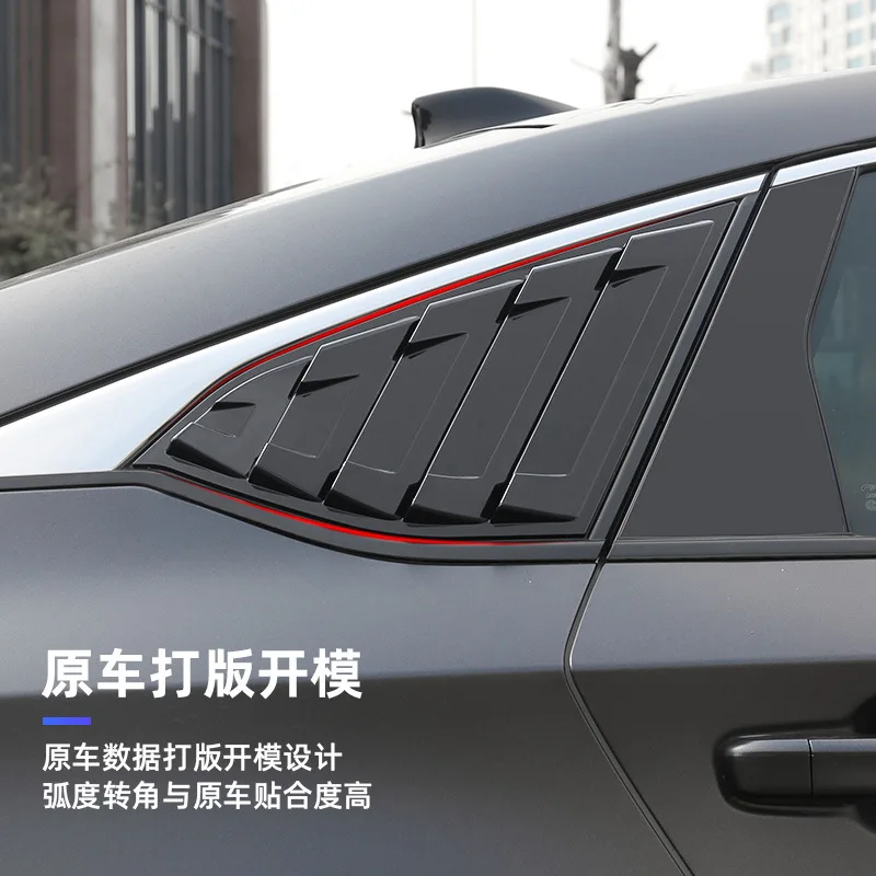 For The rear side of the 10th generation Honda Accord INSPIRE is decorated with blinds, and the rear triangular air outlets have
For The rear side of the 10th generation Honda Accord INSPIRE is decorated with blinds, and the rear triangular air outlets have
