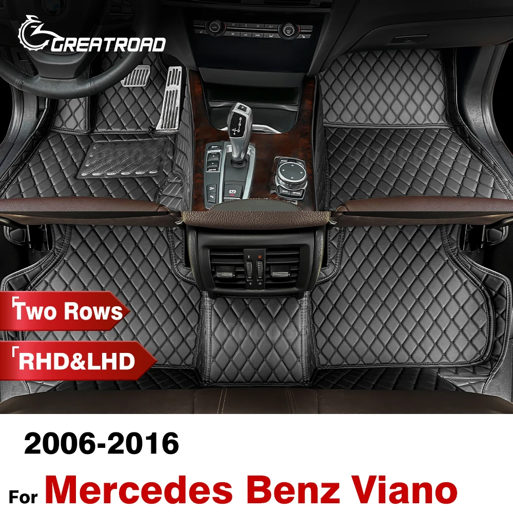 Автомобильные коврики для Mercedes Benz Viano W639 2006-2016 2007 2008 2009 2010, пользовательские автомобильные подушечки для ног, ковер, аксессуары для интерьера
Автомобильные коврики для Mercedes Benz Viano W639 2006-2016 2007 2008 2009 2010, пользовательские автомобильные подушечки для ног, ковер, аксессуары для интерьера
