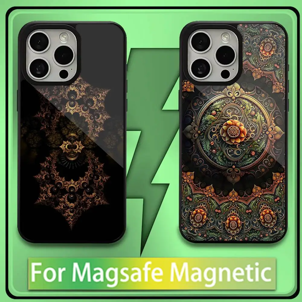 Mandala Phone Case For iPhone 16,15,14,13,12,11,Plus,Pro,Max,Mini Soft Magesafe Magnetic Wireless Charge
Mandala Phone Case For iPhone 16,15,14,13,12,11,Plus,Pro,Max,Mini Soft Magesafe Magnetic Wireless Charge
