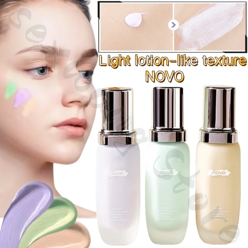 NOVO Isolation Cream Primer Concealer Primer Moisturizing Three-in-one Lightweight Fits Invisible Pores Improves Darkness 
NOVO Isolation Cream Primer Concealer Primer Moisturizing Three-in-one Lightweight Fits Invisible Pores Improves Darkness