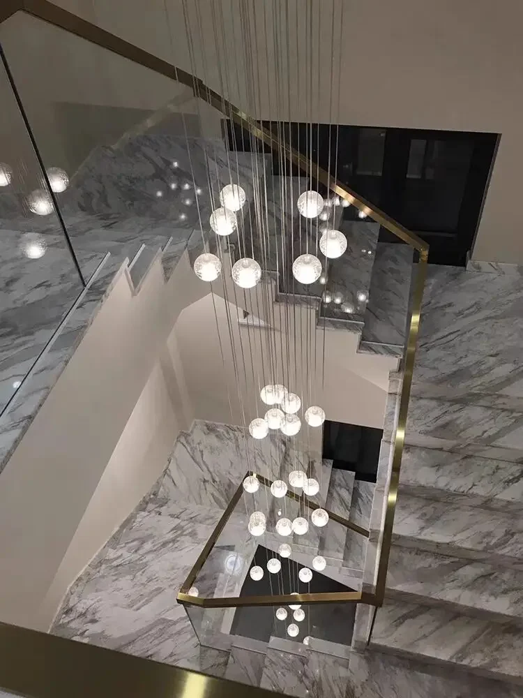 Stairs Pendant Lights Starry Sky Loft Duplex Living Room Modern and Simple Nordic Luxury Apartment Empty Lighting Fixtures
Stairs Pendant Lights Starry Sky Loft Duplex Living Room Modern and Simple Nordic Luxury Apartment Empty Lighting Fixtures