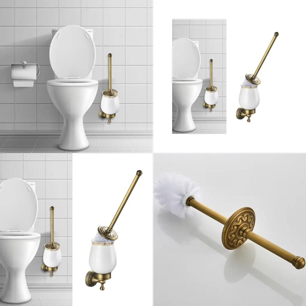 Antique Metal Toilet Brush Stand with Ergonomic Cleaning Tool Strong Bathroom Accessory for Household Storage high quality
Antique Metal Toilet Brush Stand with Ergonomic Cleaning Tool Strong Bathroom Accessory for Household Storage high quality