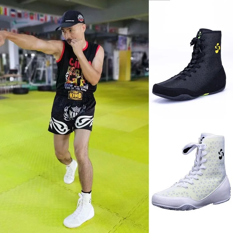 Professional Boxing Shoes Man Breathable Wrestling Boots Men Luxury Brand Fighting Boots Mens
Professional Boxing Shoes Man Breathable Wrestling Boots Men Luxury Brand Fighting Boots Mens