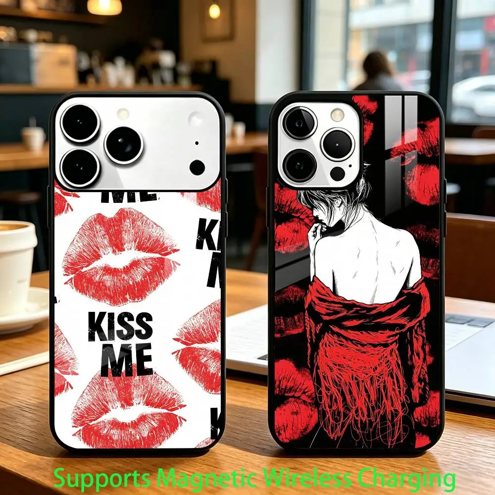 S-Sexy Lip Print Phone Case For iPhone17,16,15,14,13,12,11 Plus,Pro Compatible with magnetic wireless charging
S-Sexy Lip Print Phone Case For iPhone17,16,15,14,13,12,11 Plus,Pro Compatible with magnetic wireless charging