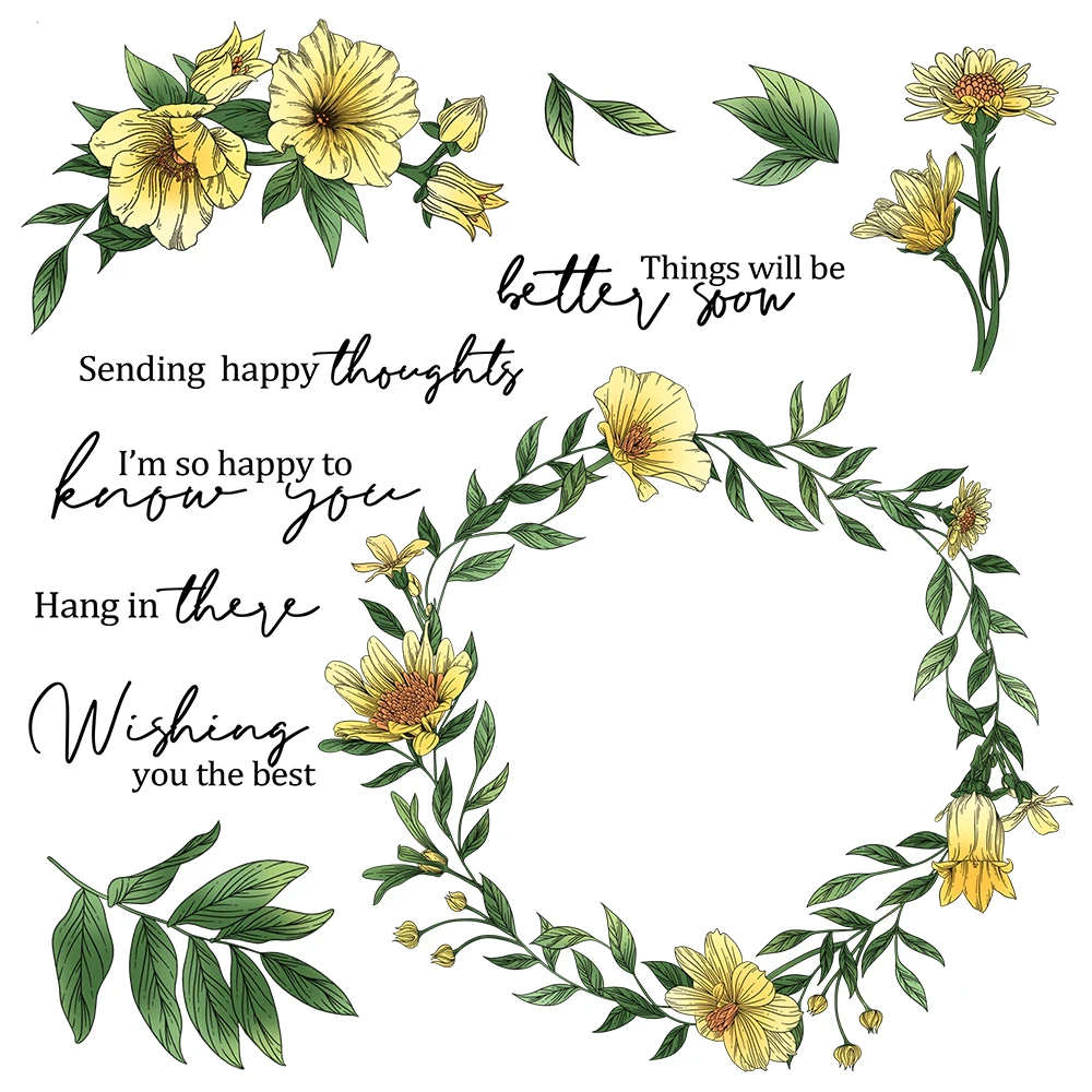 Mangocraft Spring Floral Flowers Wreath Cutting Dies Clear Stamps DIY Scrapbooking Metal Dies Silicone Stamps For Cards Albums
Mangocraft Spring Floral Flowers Wreath Cutting Dies Clear Stamps DIY Scrapbooking Metal Dies Silicone Stamps For Cards Albums