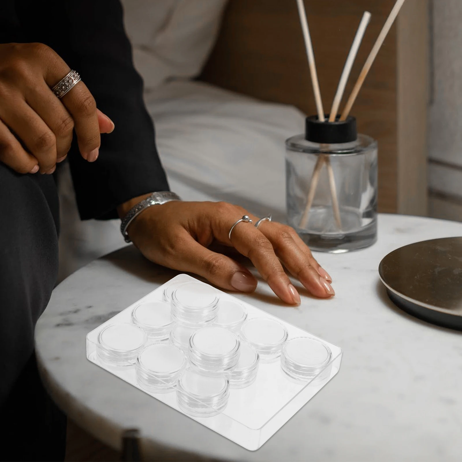 Acrylic Bare Stone Box Gemstone Display Cases Storage Holder Jewelry Container Crystal Organizer Rock Collection Safe Light
Acrylic Bare Stone Box Gemstone Display Cases Storage Holder Jewelry Container Crystal Organizer Rock Collection Safe Light