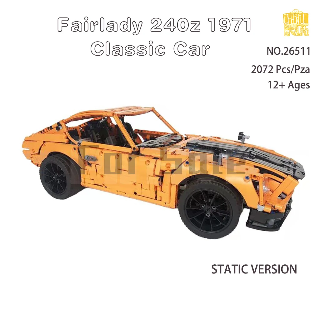 Moc-26511 Supercar Car Model With PDF Drawings Building Blocks Bricks Kids DIY Toys Birthday Christmas Gifts
Moc-26511 Supercar Car Model With PDF Drawings Building Blocks Bricks Kids DIY Toys Birthday Christmas Gifts