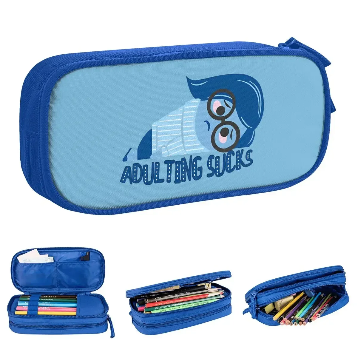 Insides-Outs Sadness Pencil Case Cartoon Pen Holder Bag Student Large Storage Students School Gifts Pencil Pouch
Insides-Outs Sadness Pencil Case Cartoon Pen Holder Bag Student Large Storage Students School Gifts Pencil Pouch