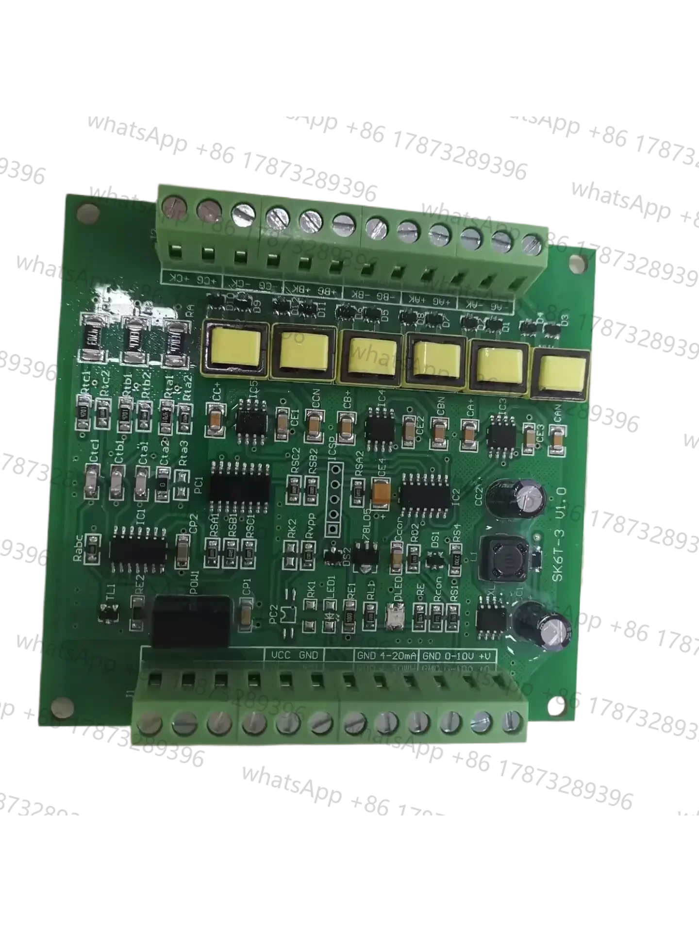 Open-loop Three-phase AC Thyristor Thyristor Phase Shift Trigger Control Board Driver Voltage Regulating Board Circuit Board
Open-loop Three-phase AC Thyristor Thyristor Phase Shift Trigger Control Board Driver Voltage Regulating Board Circuit Board