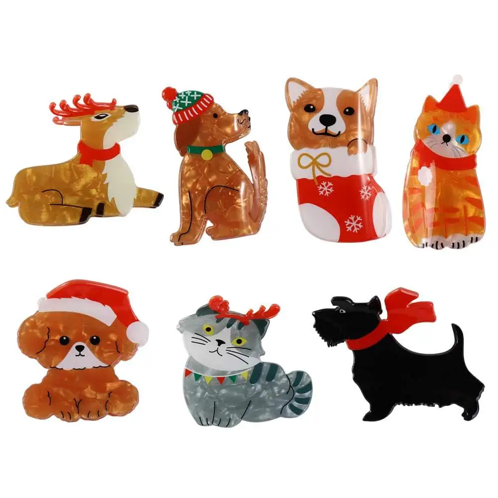 Puppy Animal Dog Hair Claw Christmas Hat Hair Clip Cartoon Cat Hair Clip Grab Clip Festival Headdress Christmas Elk Shark Clip
Puppy Animal Dog Hair Claw Christmas Hat Hair Clip Cartoon Cat Hair Clip Grab Clip Festival Headdress Christmas Elk Shark Clip