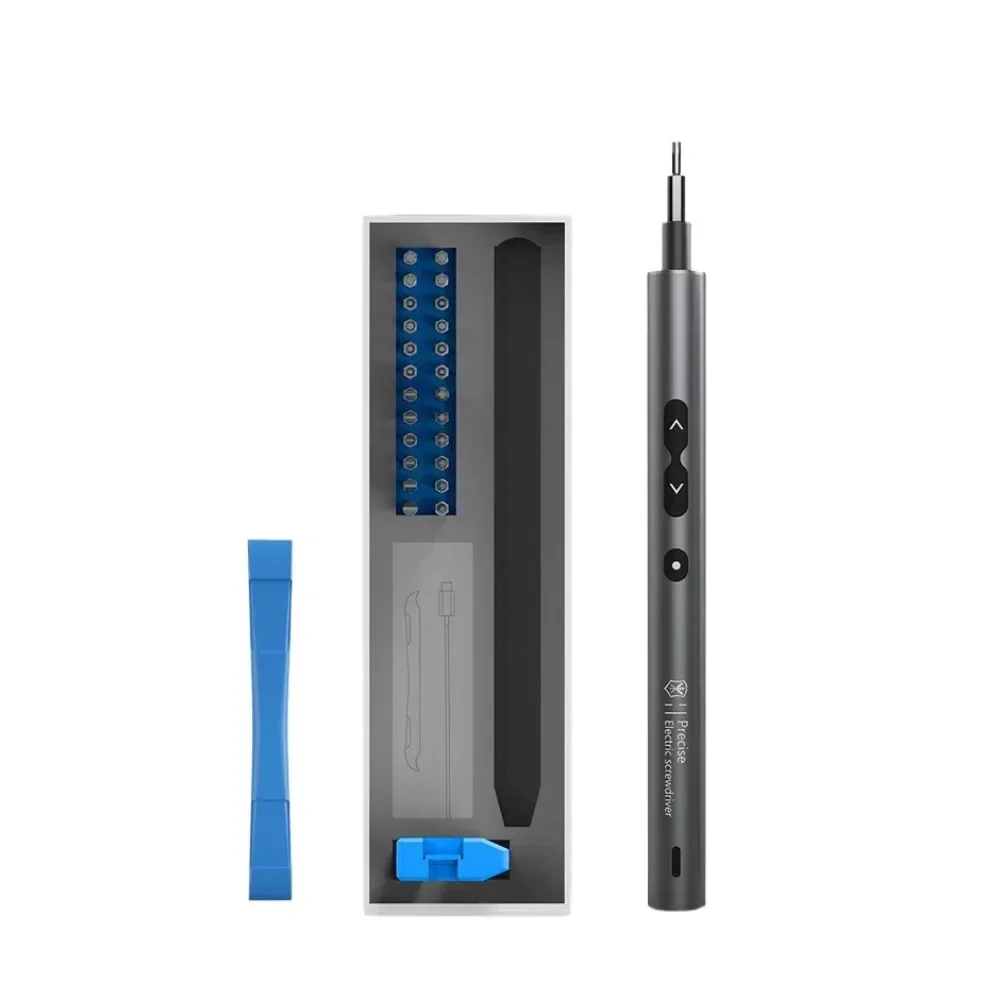 28 in1 MR1-4mm Precision Electric Screwdriver Set with Shadowless Light Lithium Battery Screwdriver Kit USB Charge N20/N30 Motor
28 in1 MR1-4mm Precision Electric Screwdriver Set with Shadowless Light Lithium Battery Screwdriver Kit USB Charge N20/N30 Motor