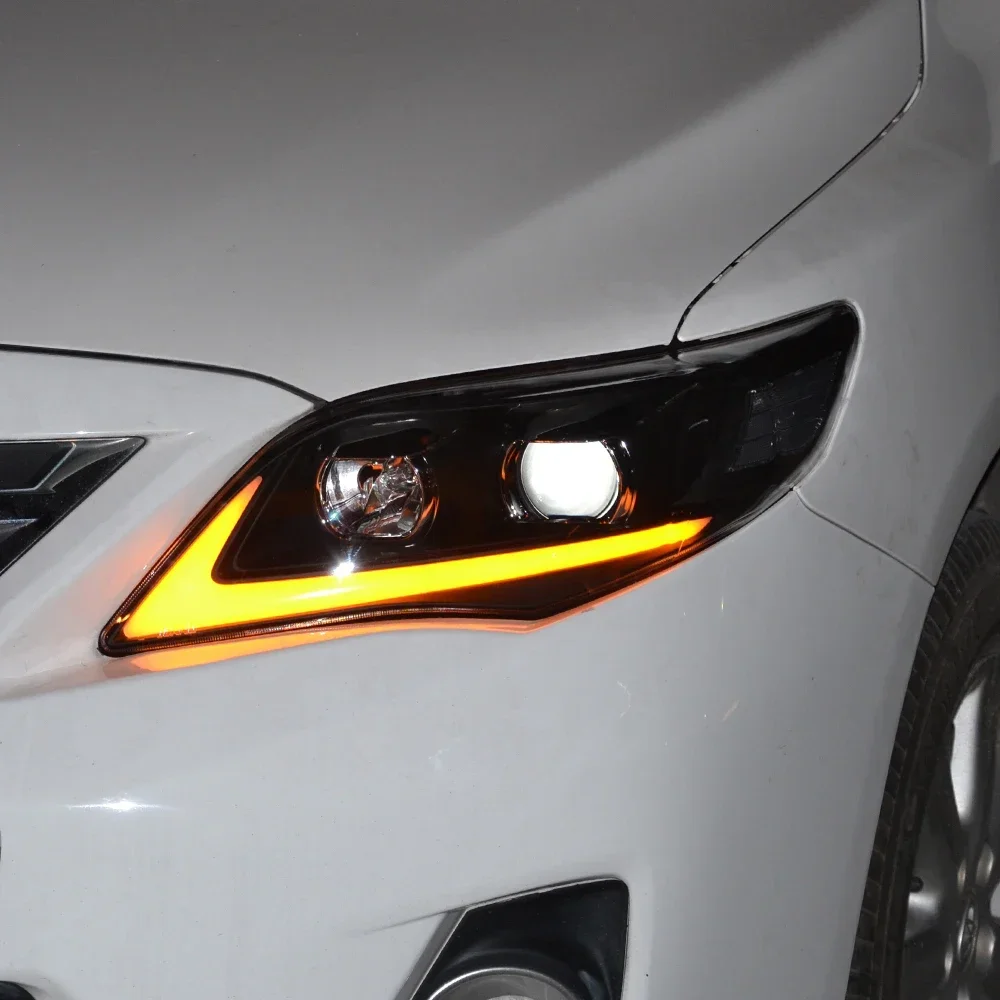Авто фары для Toyota Corolla 2011-2013, светодиодные передние фонари автомобиля в сборе, обновление, новые аксессуары с высокой конфигурой Lexus Design
Авто фары для Toyota Corolla 2011-2013, светодиодные передние фонари автомобиля в сборе, обновление, новые аксессуары с высокой конфигурой Lexus Design