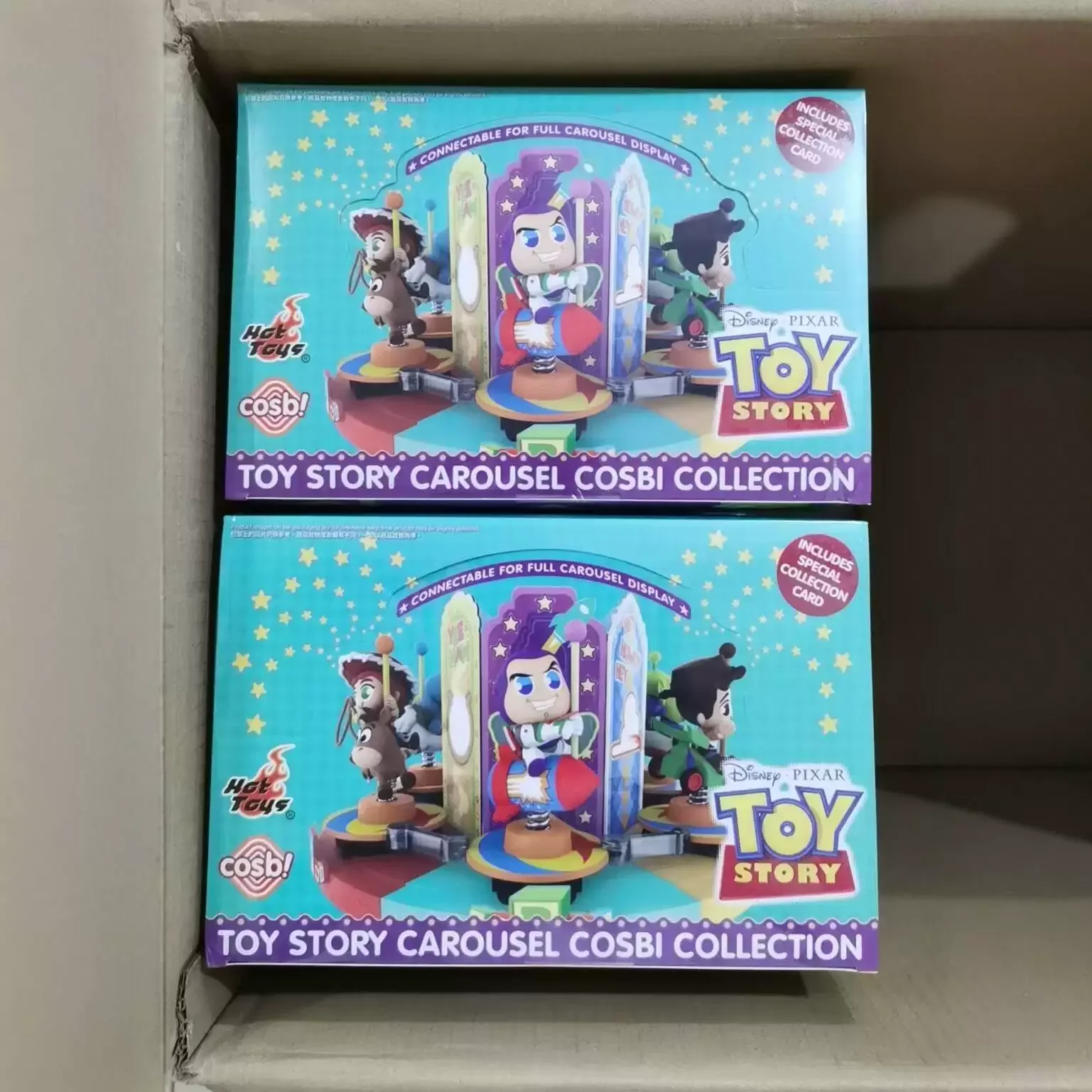 Hot Toys Pixar Toy Story Carousel Cosbi Collection Blind Box Mini Figure Ornament Customized Model Trendy Collectible
Hot Toys Pixar Toy Story Carousel Cosbi Collection Blind Box Mini Figure Ornament Customized Model Trendy Collectible