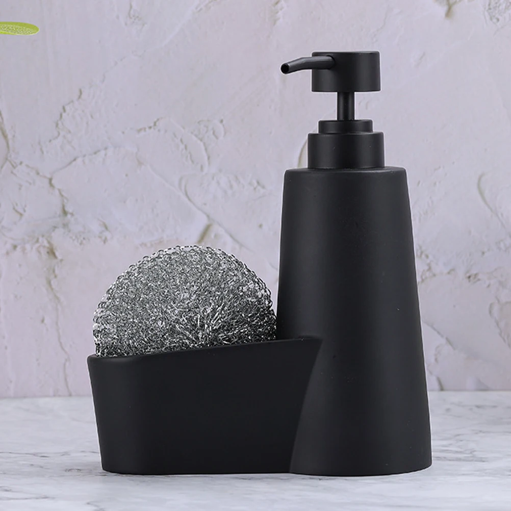 Soap Dispenser Press Bottle Large Capacity Resin ABS Stainless Steel Kitchen Sink Sponge Holder Dish Lotion Essence Removable
Soap Dispenser Press Bottle Large Capacity Resin ABS Stainless Steel Kitchen Sink Sponge Holder Dish Lotion Essence Removable