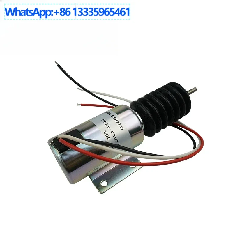 P613-C1V12 flameout solenoid valve stop oil cut off switch
P613-C1V12 flameout solenoid valve stop oil cut off switch