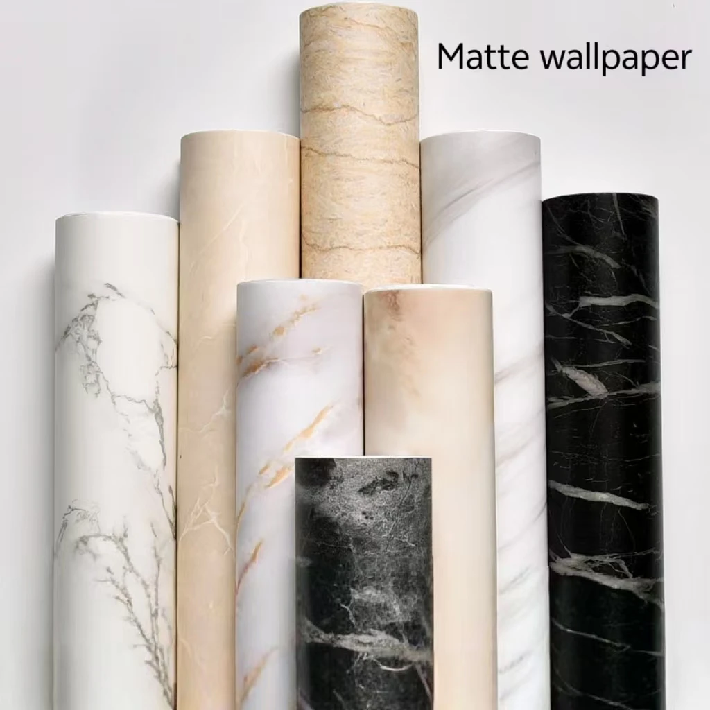 Matte Imitation Marble Waterproof Thick PVC Self Adhesive Wallpaper Muebles Furniture Oil Proof Kitchen Cabinets Contact Paper
Matte Imitation Marble Waterproof Thick PVC Self Adhesive Wallpaper Muebles Furniture Oil Proof Kitchen Cabinets Contact Paper