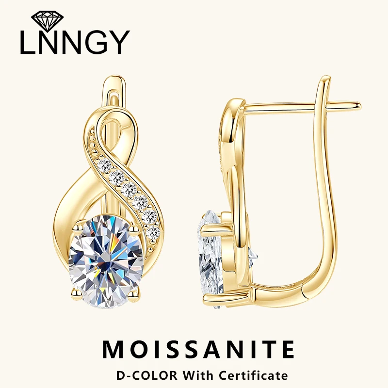 Lnngy овальная огранка, серьги «Бесконечность» с муассанитом Oorbellen Zilver, серьги-кольца из стерлингового серебра 925 пробы для женщин, сверкающие ювелирные изделия, подарок
Lnngy овальная огранка, серьги «Бесконечность» с муассанитом Oorbellen Zilver, серьги-кольца из стерлингового серебра 925 пробы для женщин, сверкающие ювелирные изделия, подарок