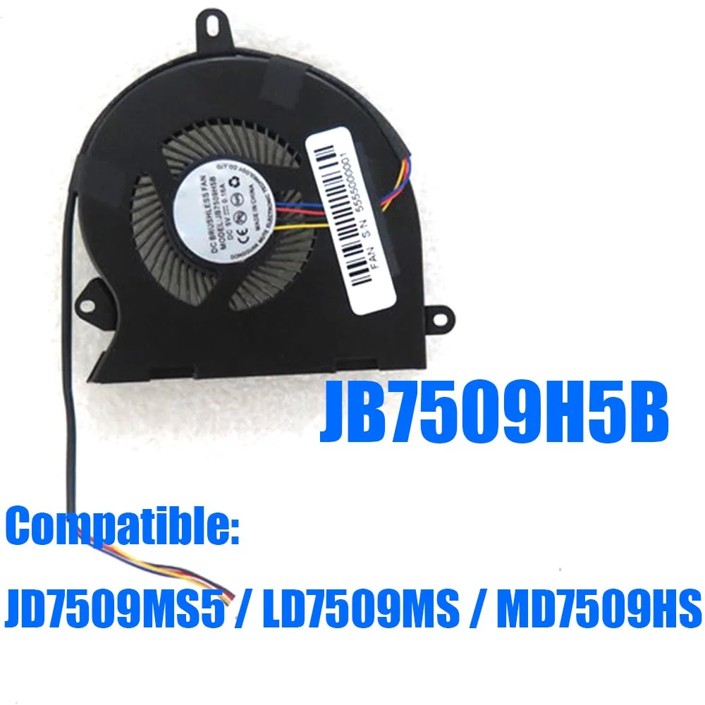 JB7509H5B Compatible JD7509MS5 LD7509MS MD7509HS DC5V Replacement Fan
JB7509H5B Compatible JD7509MS5 LD7509MS MD7509HS DC5V Replacement Fan
