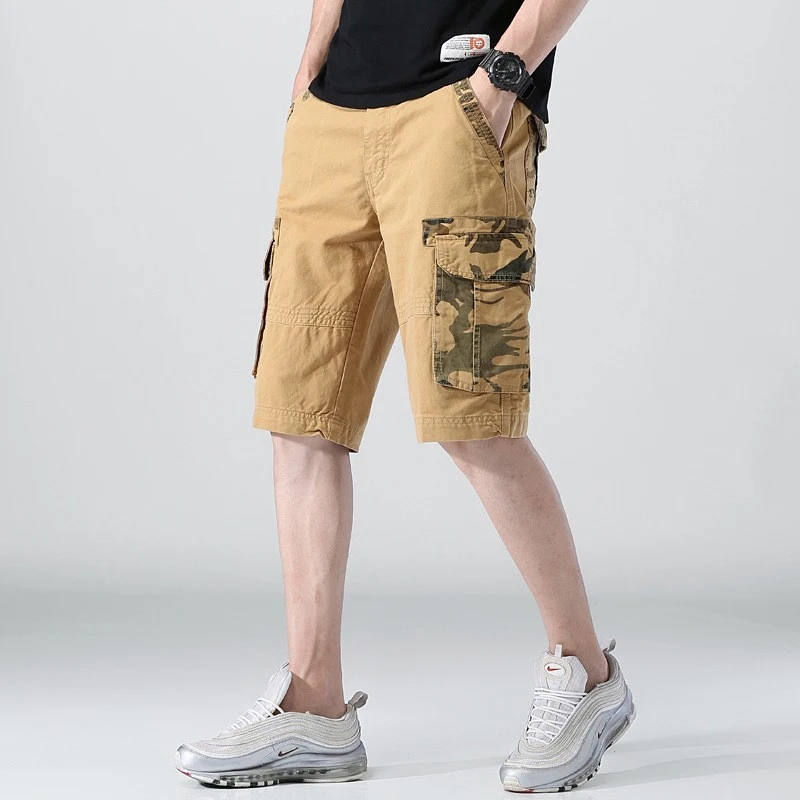 Men's Japanese Style Multi Pocket Workwear Shorts Casual Summer Loose Five Quarter Pants Functional Style
Men's Japanese Style Multi Pocket Workwear Shorts Casual Summer Loose Five Quarter Pants Functional Style