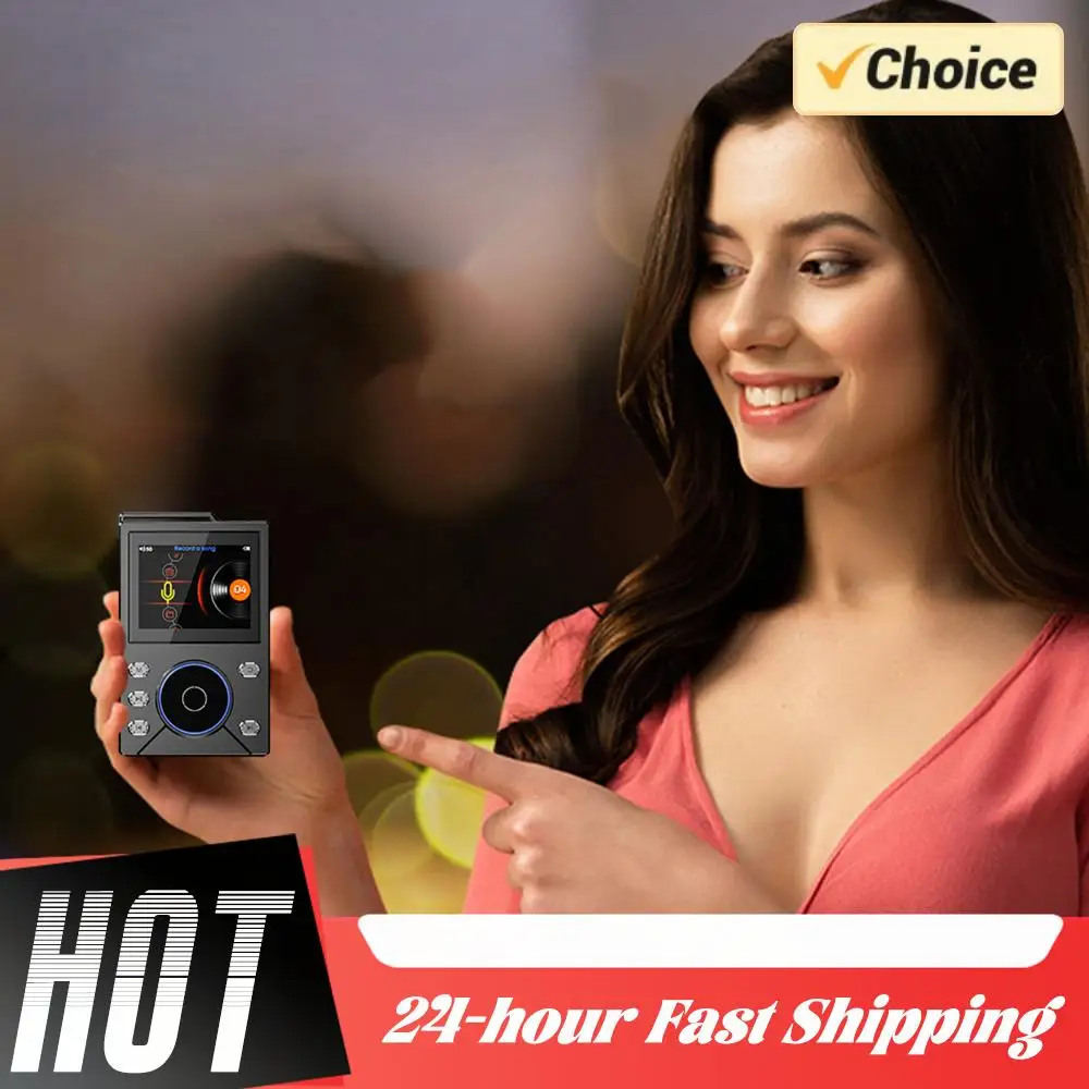 Portable Music Player 2.4 Inch LCD Screen High Res Audio Walkman USB-C Charging Walkman Audio Player for Travel Commute Office
Portable Music Player 2.4 Inch LCD Screen High Res Audio Walkman USB-C Charging Walkman Audio Player for Travel Commute Office