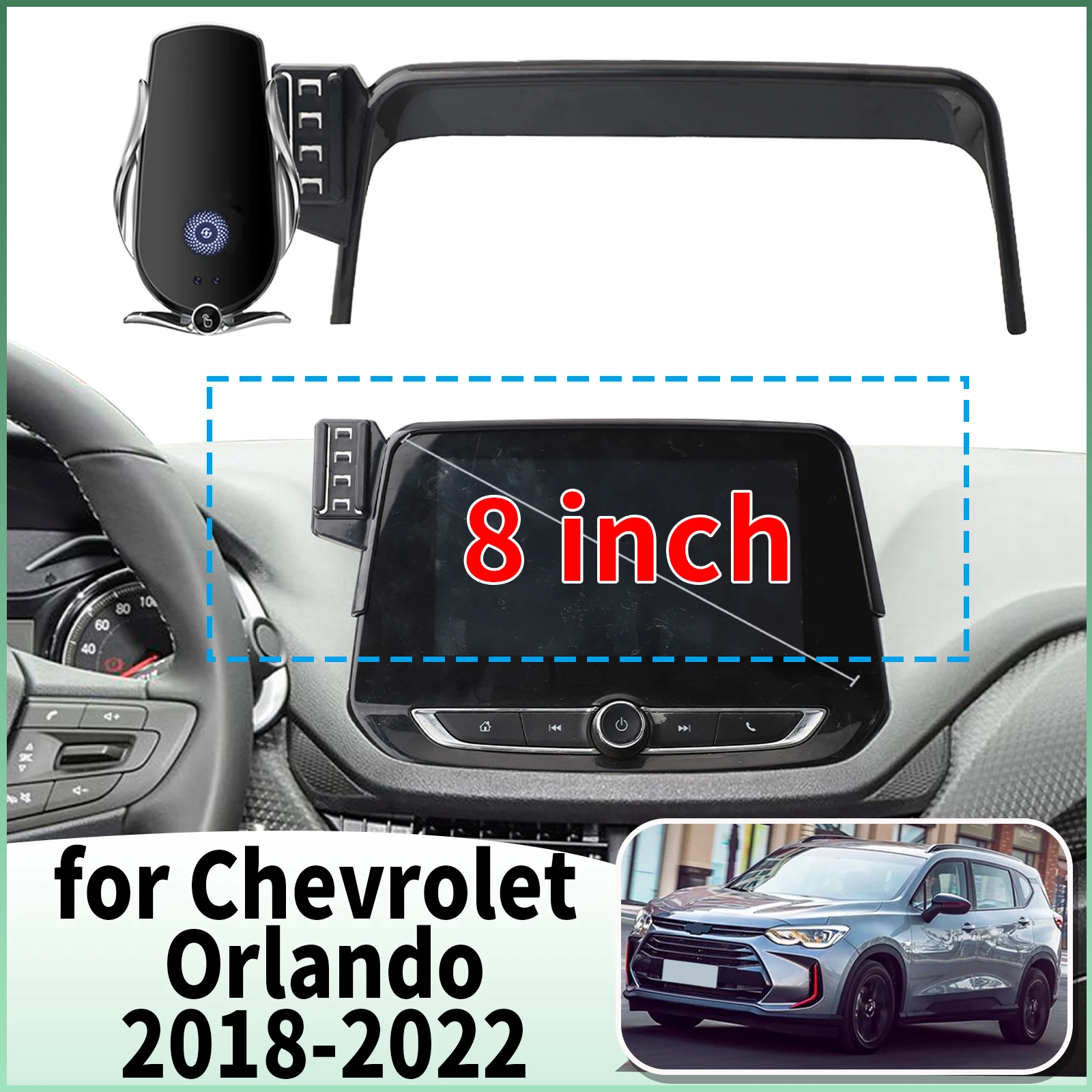 fit for Chevrolet Orlando 2018-2022 (8.0inch) Specific Dashboard Navigation Phone Holder Mount Design Car accessoires
fit for Chevrolet Orlando 2018-2022 (8.0inch) Specific Dashboard Navigation Phone Holder Mount Design Car accessoires