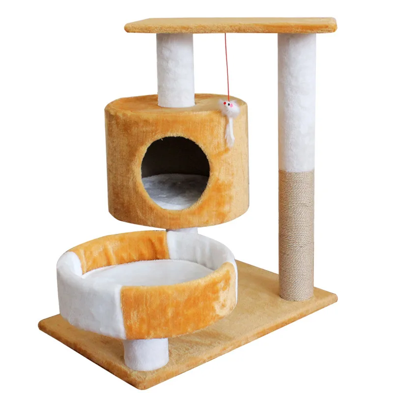 Cat climbing frame scratching board toy sisal cat supplies jumping platform cat multi-function
Cat climbing frame scratching board toy sisal cat supplies jumping platform cat multi-function
