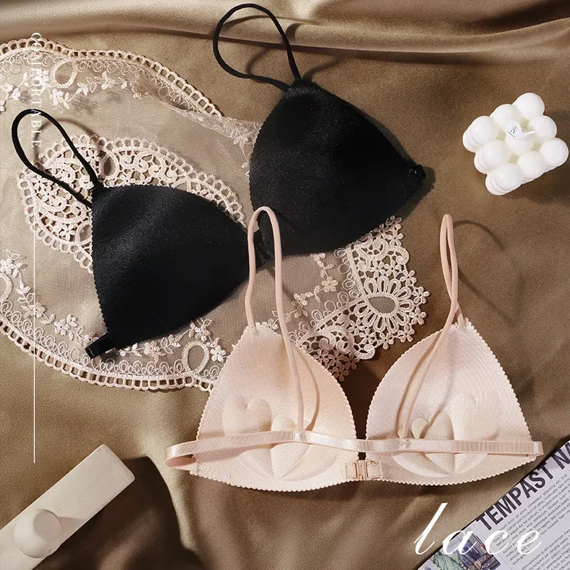 Женский бюстгальтер, женский сексуальный треугольный бесшовный дышащий ультратонкий бюстгальтер с чашками, модный и красивый сексуальный бюстгальтер высокого качества сзади
Женский бюстгальтер, женский сексуальный треугольный бесшовный дышащий ультратонкий бюстгальтер с чашками, модный и красивый сексуальный бюстгальтер высокого качества сзади