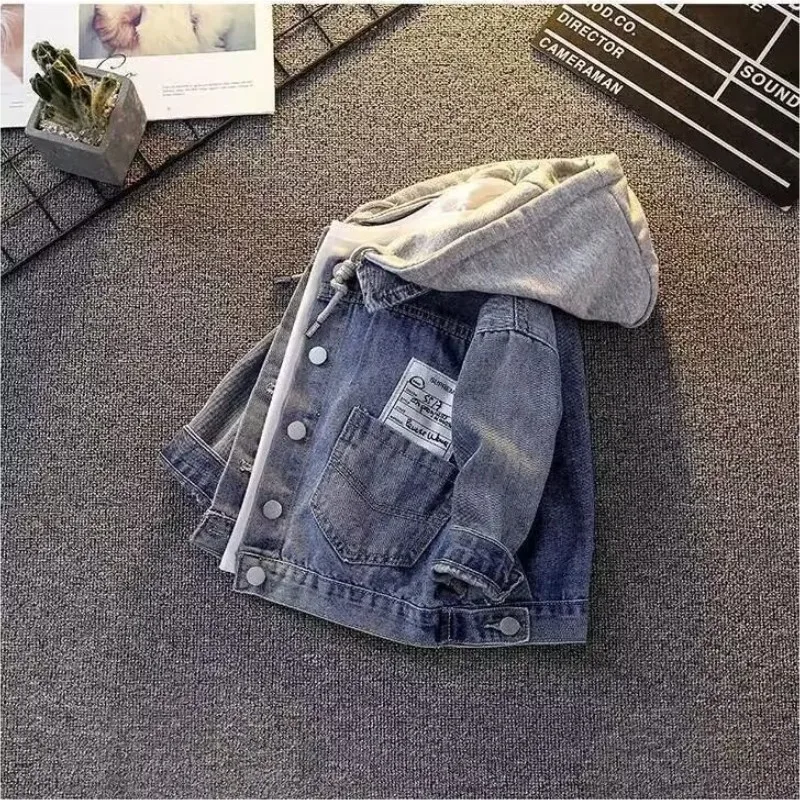 Kids Casual Jacket Boys Solid Color Jeans Coats Fashion Girls Denim Jacket Baby Clothes Children Outerwear
Kids Casual Jacket Boys Solid Color Jeans Coats Fashion Girls Denim Jacket Baby Clothes Children Outerwear