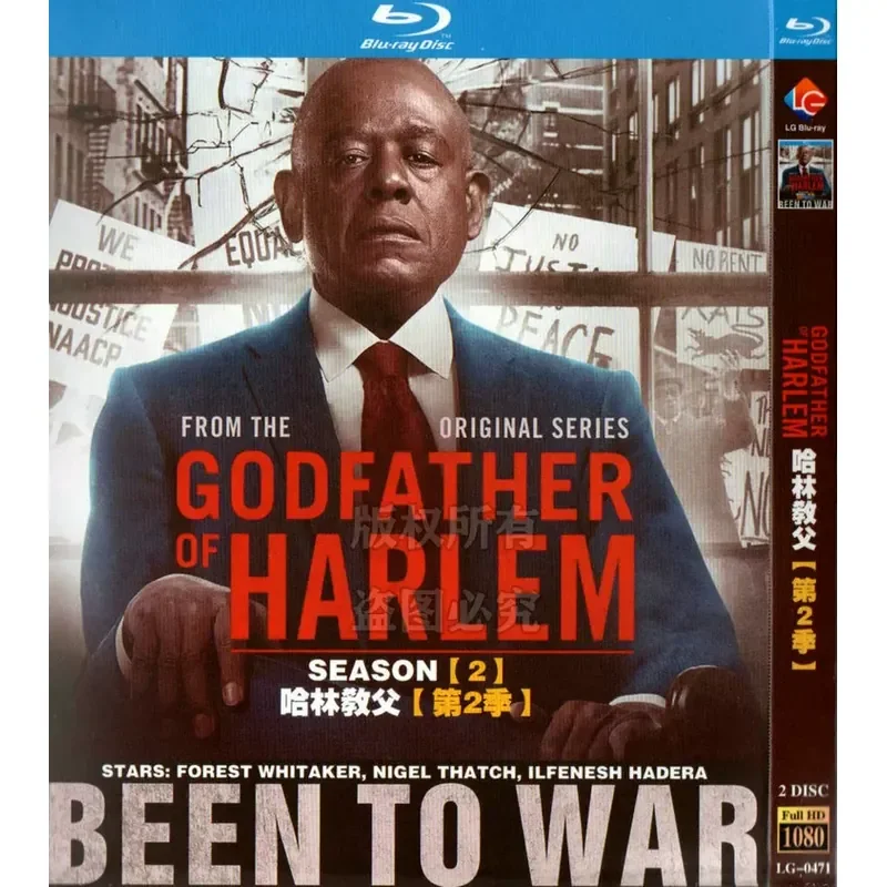 American Crime TV Series The Godfather of Harlem Seasons 1 to 3 BD Blu-ray High Definition 6 Discs
American Crime TV Series The Godfather of Harlem Seasons 1 to 3 BD Blu-ray High Definition 6 Discs