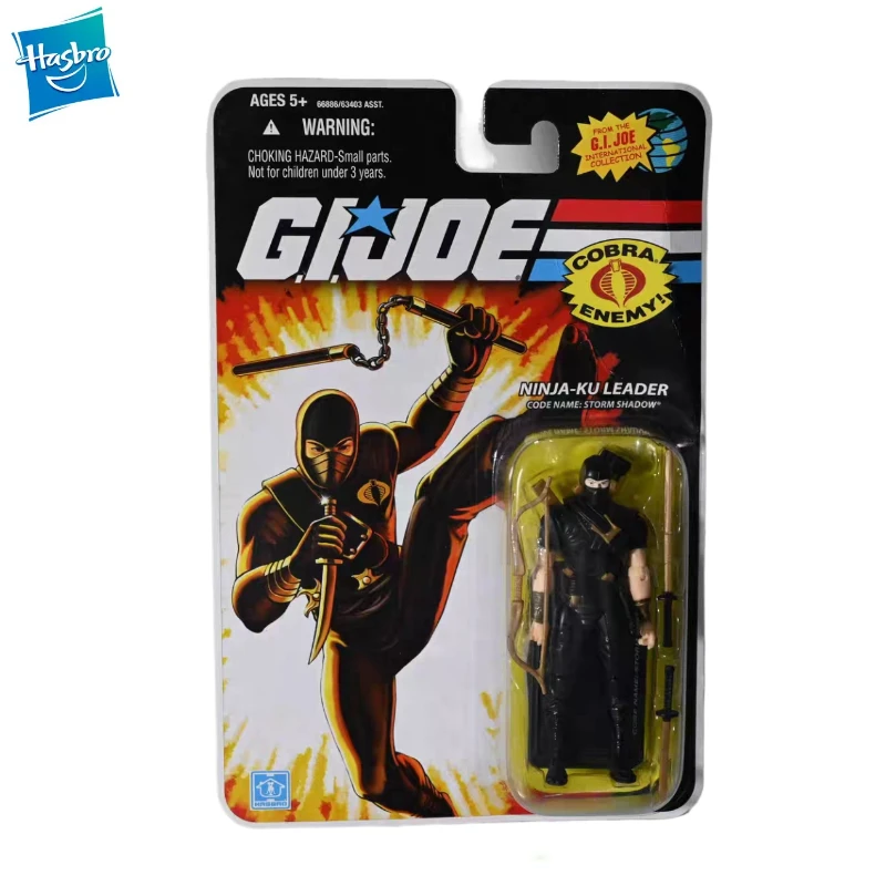 New Original Hasbro G.I.JOE Classified Series NINJA-KU LEADER CODE NAME STORM SHADOW Action Figure Model
New Original Hasbro G.I.JOE Classified Series NINJA-KU LEADER CODE NAME STORM SHADOW Action Figure Model