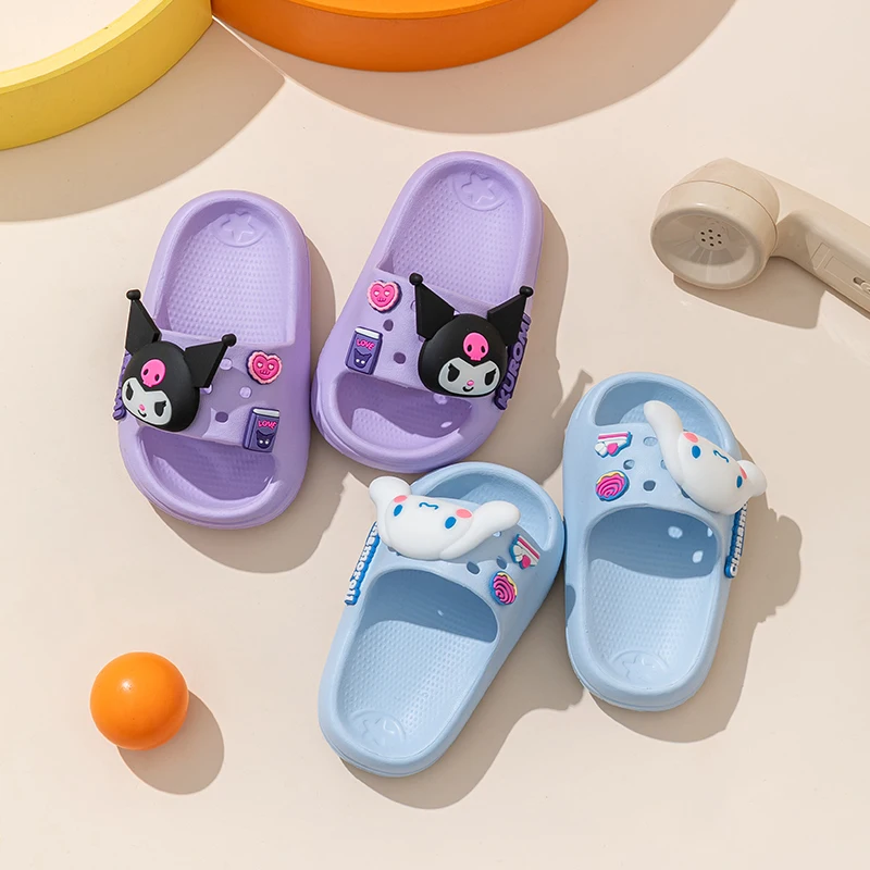 2025 НОВЫЕ семейные тапочки Sanrio, милые мягкие Lightnes Cloud Like In Door Slides Kuromi My Melody Pochacco, милая обувь для детей, EVA
2025 НОВЫЕ семейные тапочки Sanrio, милые мягкие Lightnes Cloud Like In Door Slides Kuromi My Melody Pochacco, милая обувь для детей, EVA