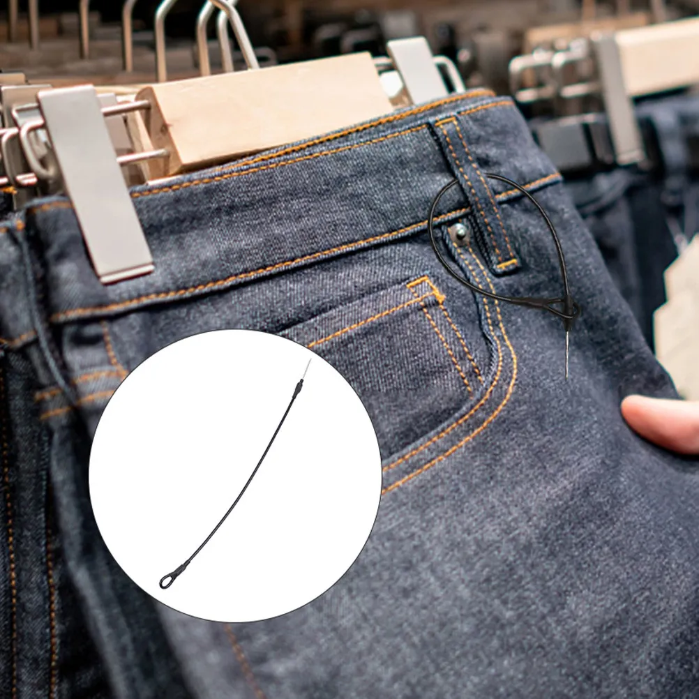 50Pcs Security Steel Wire Lanyard Loop Hanging String for Clothes Retail Store Magnetic Buckle Compatible Anti Theft
50Pcs Security Steel Wire Lanyard Loop Hanging String for Clothes Retail Store Magnetic Buckle Compatible Anti Theft