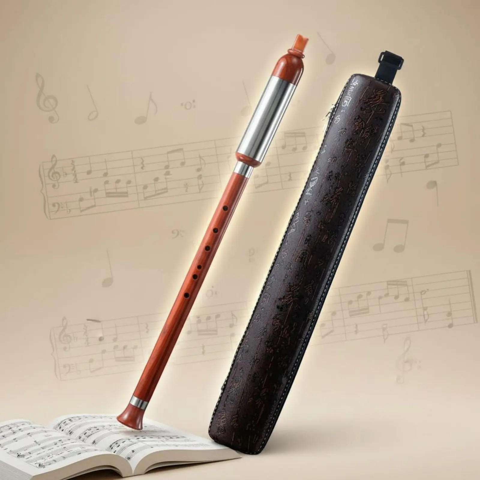 Bawu Flute Precise Tone Resin Bawu Instrument Upright Blowing Flute Easy to Play Faux Woodwind Instrument for Music Lesson
Bawu Flute Precise Tone Resin Bawu Instrument Upright Blowing Flute Easy to Play Faux Woodwind Instrument for Music Lesson