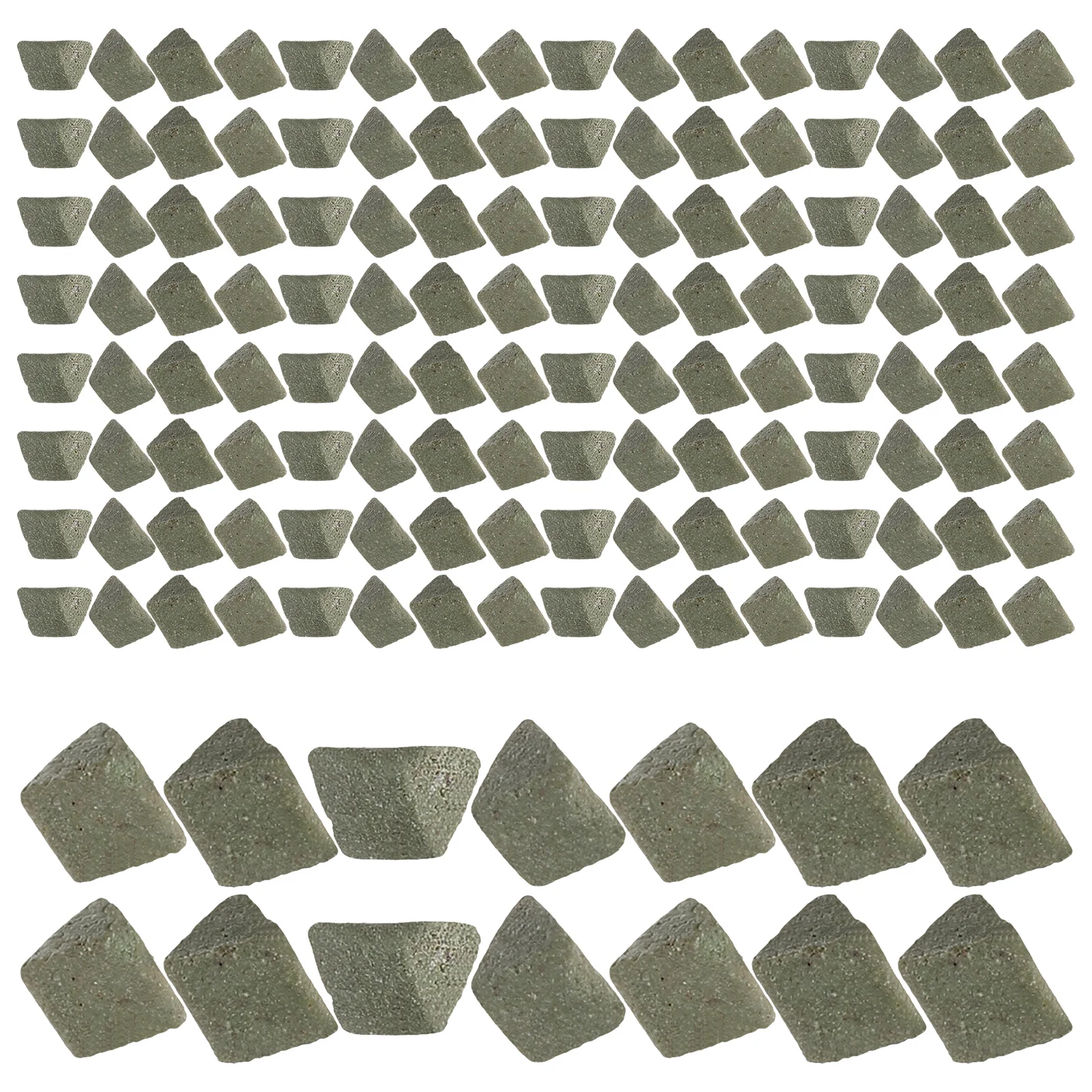 4x4 Green Triangle Abrasive Polishing Machine for Jewelry Vibration Ceramic Beads Agate Gemstones Shell Buffing
4x4 Green Triangle Abrasive Polishing Machine for Jewelry Vibration Ceramic Beads Agate Gemstones Shell Buffing