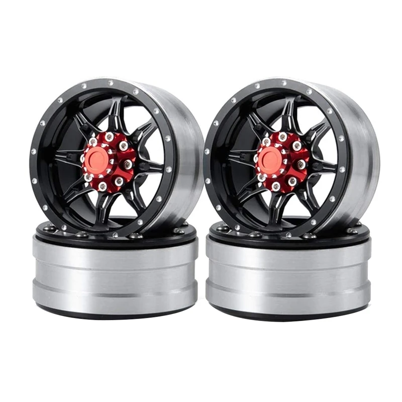4Pcs Aluminum Alloy Beadlock Wheel Rims Hub 1.9Inch For 1/10 AXIAL SCX10 SCX10 III CC01 D90 RC Crawler Car Upgrade Parts
4Pcs Aluminum Alloy Beadlock Wheel Rims Hub 1.9Inch For 1/10 AXIAL SCX10 SCX10 III CC01 D90 RC Crawler Car Upgrade Parts