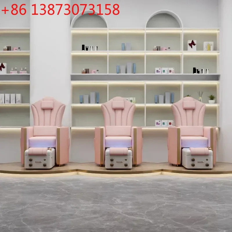 Pink Foot Massage Armchair Pedicure Manicure Multi-functional Professional Salon Furniture Sillon De Pedicure Para Spa Bowl
Pink Foot Massage Armchair Pedicure Manicure Multi-functional Professional Salon Furniture Sillon De Pedicure Para Spa Bowl