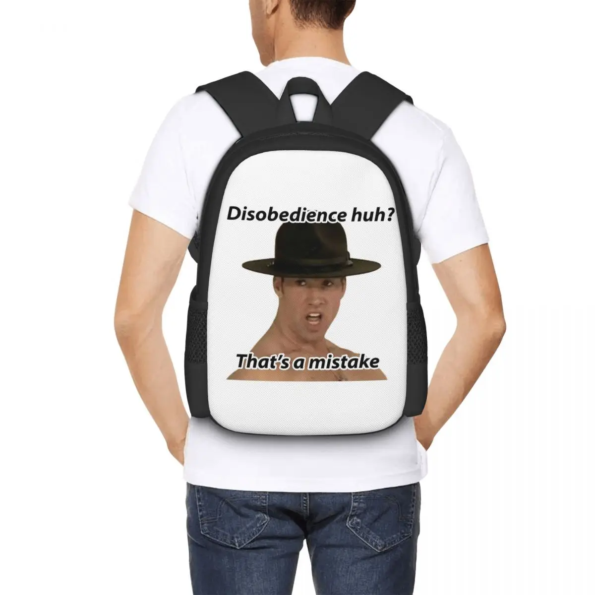 Sergeant Herrington Gachimuchi Meme Student Backpack School Bag Hiking Travel Daypack Men Women Fashion Bookbag Shoulder Bags
Sergeant Herrington Gachimuchi Meme Student Backpack School Bag Hiking Travel Daypack Men Women Fashion Bookbag Shoulder Bags