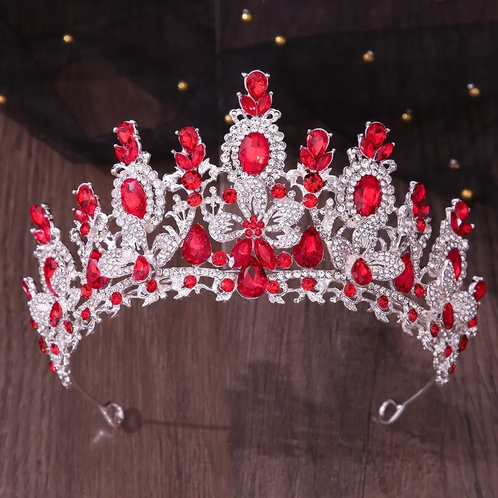 Princess Diadem Handmade Bridal Tiara Luxurious Vintage Crystal Crown Sparkling Ornate Baroque Headpiece Prom
Princess Diadem Handmade Bridal Tiara Luxurious Vintage Crystal Crown Sparkling Ornate Baroque Headpiece Prom