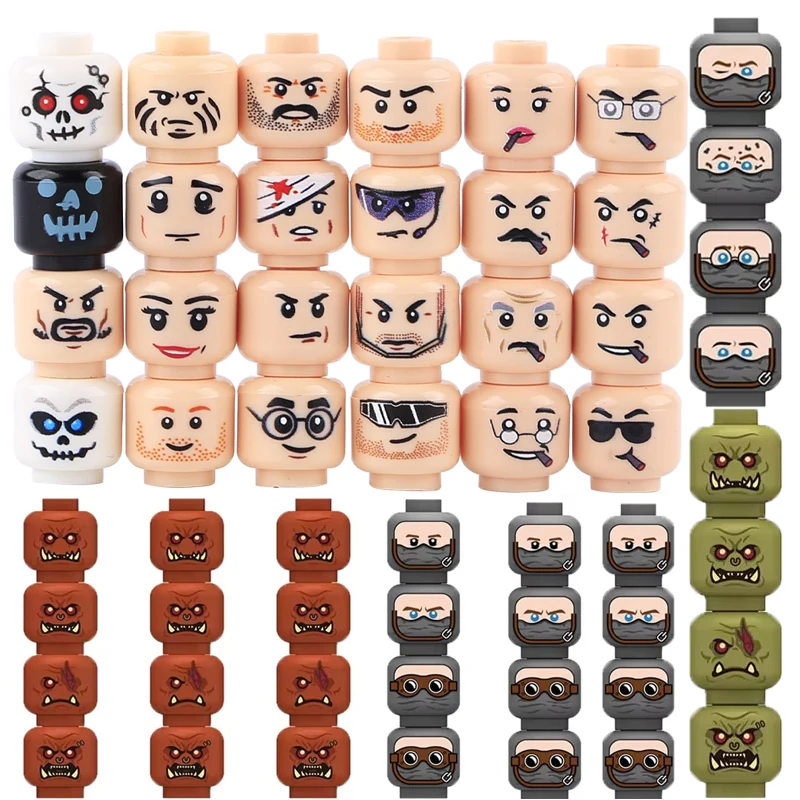 MOC средневековая серия Monster Expression, строительные блоки, военный замок, фигурки солдат, аксессуары для головы, военные кирпичи, игрушки, подарки
MOC средневековая серия Monster Expression, строительные блоки, военный замок, фигурки солдат, аксессуары для головы, военные кирпичи, игрушки, подарки