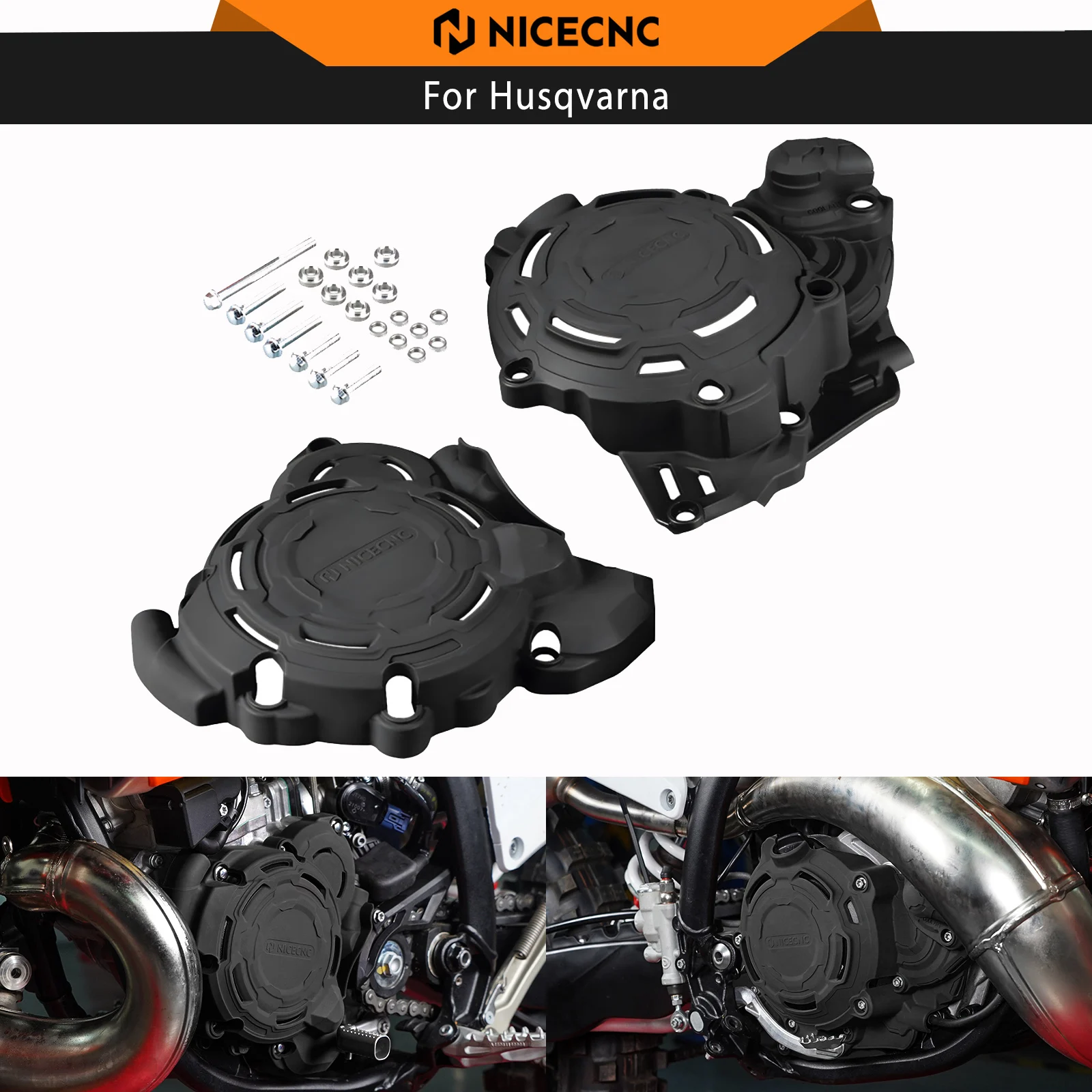 NICECNC Engine Clutch Cover Ignition Guard Protector For Husqvarna TE300 TE250 2024-2026 For KTM EXC 300 XCW 300 EXC 250 XCW250
NICECNC Engine Clutch Cover Ignition Guard Protector For Husqvarna TE300 TE250 2024-2026 For KTM EXC 300 XCW 300 EXC 250 XCW250