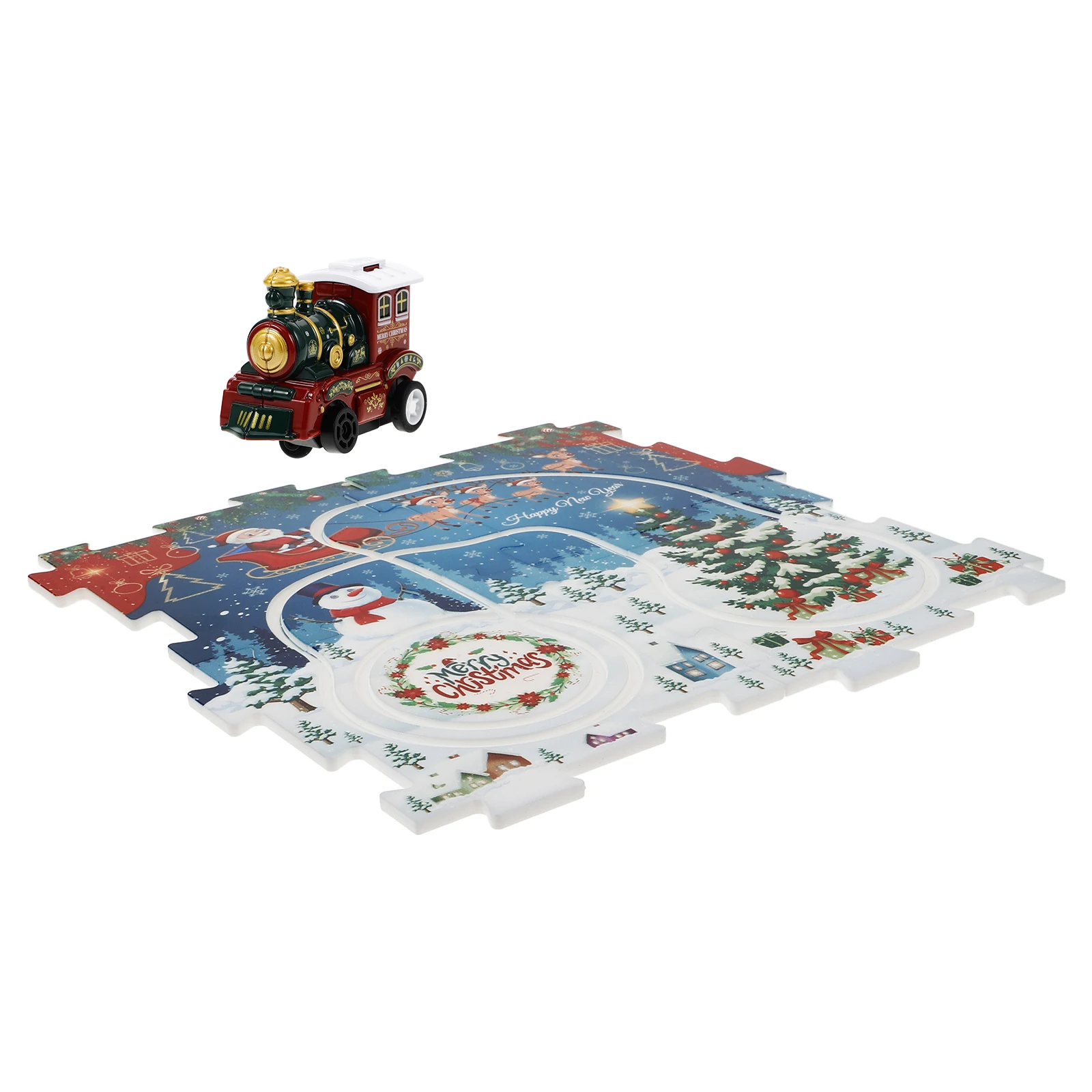 New Christmas Train Toys Puzzle Track Set Electric Rail Car DIY Assembling Vintage Xmas Scene Building Logical Thinking Spatial
New Christmas Train Toys Puzzle Track Set Electric Rail Car DIY Assembling Vintage Xmas Scene Building Logical Thinking Spatial