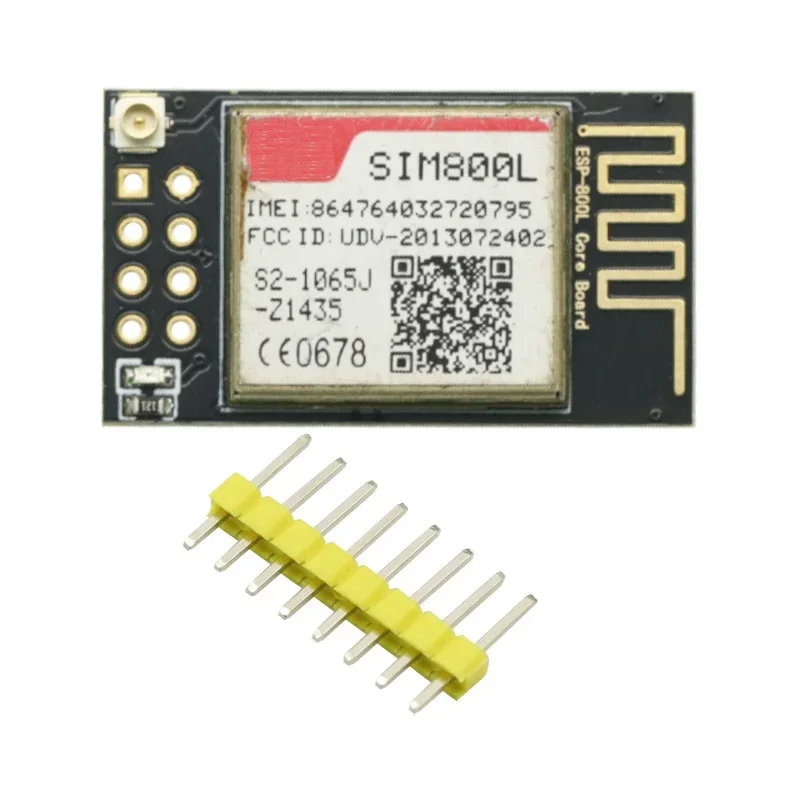 SIM800L ESP-800L Core Boare Pin compatible ESP8266 5v power supply TTL UART Module NEW
SIM800L ESP-800L Core Boare Pin compatible ESP8266 5v power supply TTL UART Module NEW
