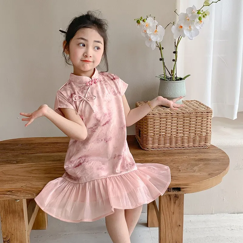 Princess Style Summer Dress Girls Skirt Soft Polyester Fabric No Brand Pure Color Fashionable Children's Clothing
Princess Style Summer Dress Girls Skirt Soft Polyester Fabric No Brand Pure Color Fashionable Children's Clothing