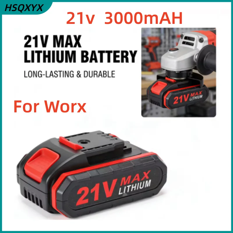 Аккумулятор литий-ионный 21В 18650 для электропилы Worx 21В 3000мАч, для одноручной пилы, перезаряжаемый
Аккумулятор литий-ионный 21В 18650 для электропилы Worx 21В 3000мАч, для одноручной пилы, перезаряжаемый