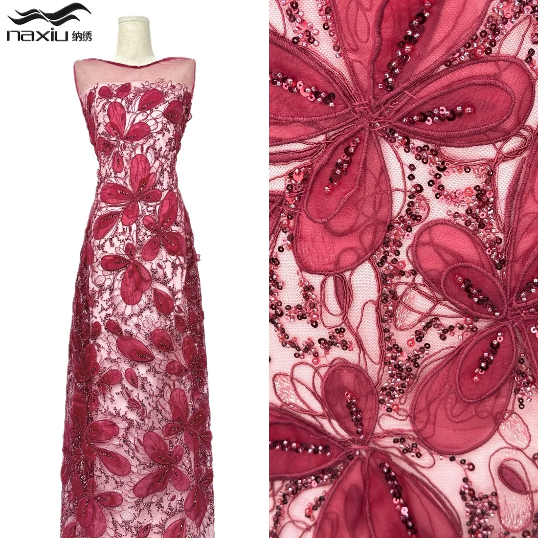 Madison 2026 Luxury African Sequin Lace Fabric High Quality Sequins Embroidery Beaded Mesh for Women Wedding Party Dresses 5 Y
Madison 2026 Luxury African Sequin Lace Fabric High Quality Sequins Embroidery Beaded Mesh for Women Wedding Party Dresses 5 Y