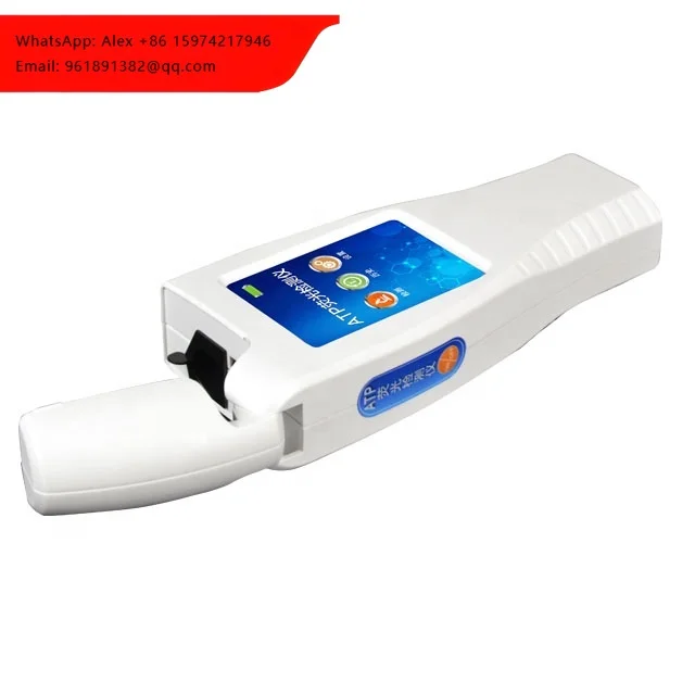 ATP Fluorescence Detector WIFI Version Bacteria Meter Handheld Atp Bacteria Meter Hand-held Cleanliness Meter
ATP Fluorescence Detector WIFI Version Bacteria Meter Handheld Atp Bacteria Meter Hand-held Cleanliness Meter